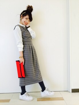 MihoUesugiさん(レディース・154cm)の冬コーディネート