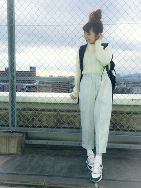 MihoUesugiさん（レディース・154cm）の冬コーディネート