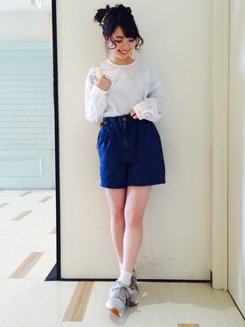 MihoUesugiさん(レディース・154cm)の春コーディネート