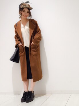 MihoUesugiさん（レディース・154cm）の秋コーディネート