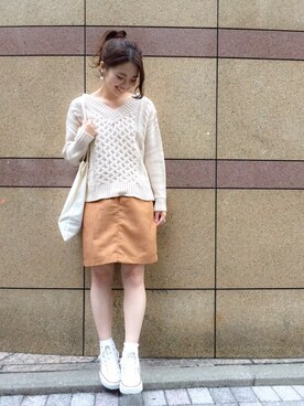 MihoUesugiさん（レディース・154cm）の秋コーディネート