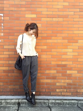 MihoUesugiさん(レディース・154cm)の秋コーディネート