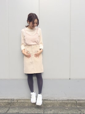 MihoUesugiさん(レディース・154cm)の冬コーディネート