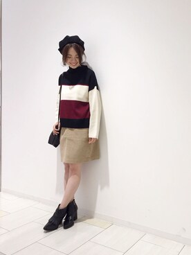 MihoUesugiさん(レディース・154cm)の冬コーディネート