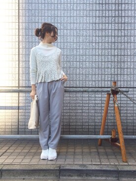 MihoUesugiさん（レディース・154cm）の冬コーディネート