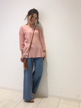 MihoUesugiさん(レディース・154cm)の春コーディネート