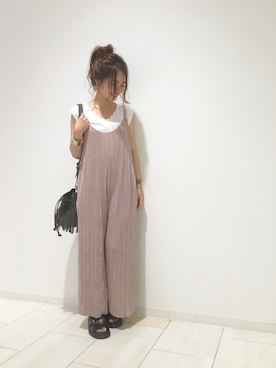 MihoUesugiさん(レディース・154cm)の夏コーディネート