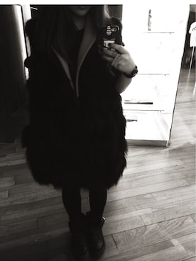 「MSGM（エムエスジーエム）のアイテム（ダッフルコート）」を使った、JaWaChMaさん（レディース・156cm）の秋コーディネート