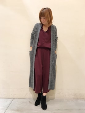 Chisato  さん（レディース・157cm）の冬コーディネート