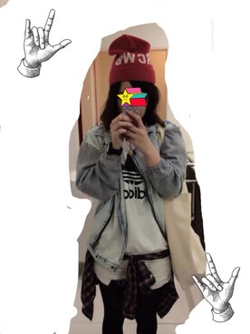 あやさん（レディース・155cm）の春コーディネート