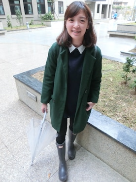 「Ballet.A（バレット　エー）のアイテム（トップス）」を使った、mindyさん（レディース・156cm）の秋コーディネート