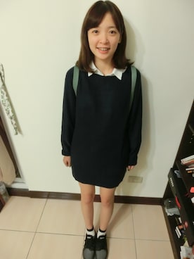 「Ballet.A（バレット　エー）のアイテム（トップス）」を使った、mindyさん（レディース・156cm）の秋コーディネート