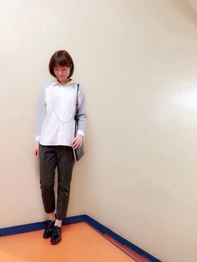 「KATHARINE ROSS（キャサリンロス）のアイテム（その他シューズ）」を使った、tomoさん（レディース・162cm）の冬コーディネート