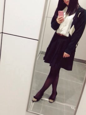 「寒くなってきた」｜Naさん（レディース・152cm）の秋コーディネート