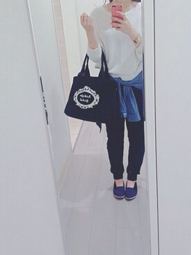 「Parks（パークス）のアイテム」を使った、Naさん（レディース・152cm）の秋コーディネート