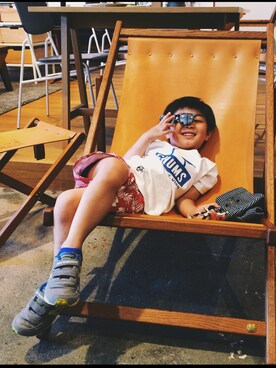 ran86haloさん（キッズ・110cm）の夏コーディネート