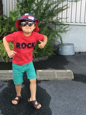 ran86haloさん(キッズ・110cm)の夏コーディネート