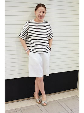 ivory court　ランドマークプラザ店スタッフさんのコーディネート