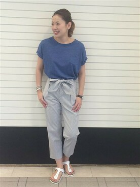 ivory court　ランドマークプラザ店スタッフさんのコーディネート