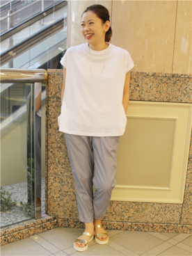 ivory court　ランドマークプラザ店スタッフさんのコーディネート