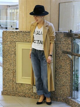 ivory court　ランドマークプラザ店スタッフさんのコーディネート