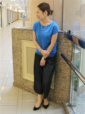 ivory court　ランドマークプラザ店スタッフさんのコーディネート