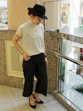 ivory court　ランドマークプラザ店スタッフさんのコーディネート