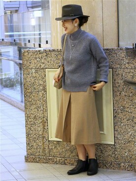 ivory court　ランドマークプラザ店スタッフさんのコーディネート