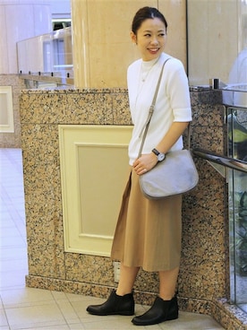 ivory court　ランドマークプラザ店スタッフさんのコーディネート