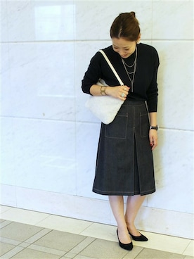 ivory court　ランドマークプラザ店スタッフさんのコーディネート