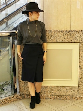 ivory court　ランドマークプラザ店スタッフさんのコーディネート