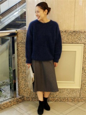 ivory court　ランドマークプラザ店スタッフさんのコーディネート