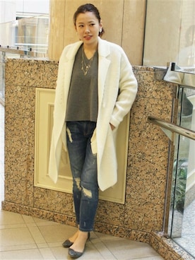 ivory court　ランドマークプラザ店スタッフさんのコーディネート