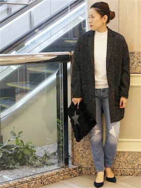 ivory court　ランドマークプラザ店スタッフさんのコーディネート