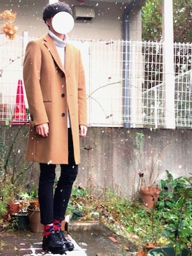 ケージさん(メンズ・175cm)の冬コーディネート