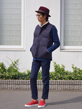 「 VASS」｜DOGDAYSさん（メンズ・172cm）の秋コーディネート