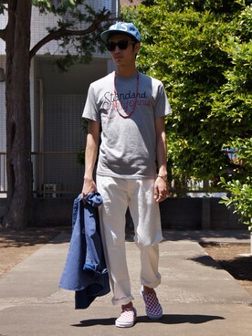 「 ＶＡＮＳ」｜DOGDAYSさん（メンズ・172cm）の春コーディネート