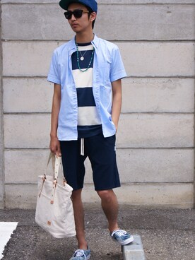 「 ＶＡＮＳ」｜DOGDAYSさん（メンズ・172cm）の春コーディネート