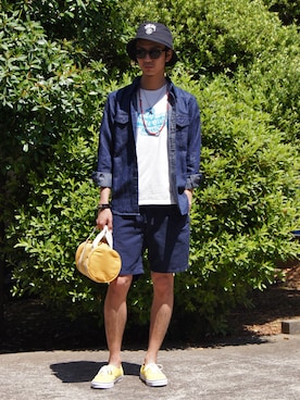 「 ＶＡＮＳ」｜DOGDAYSさん（メンズ・172cm）の春コーディネート