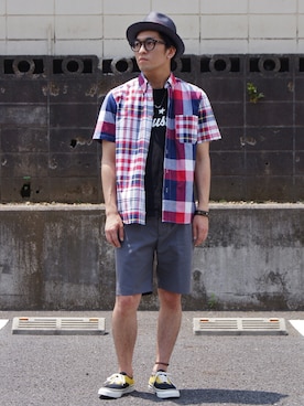 「 ショーツ」｜DOGDAYSさん（メンズ・166cm）の夏コーディネート