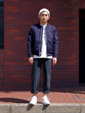 「S/DOUBLE （エスダブル）のアイテム（ジャケット/アウター）」を使った、DOGDAYSさん（メンズ・166cm）の秋コーディネート