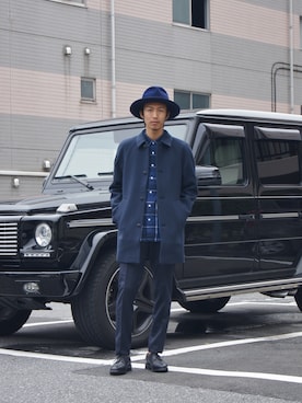「 Tricker's」｜DOGDAYSさん（メンズ・172cm）の秋コーディネート