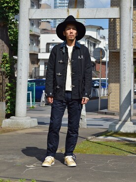 「アイテム（その他アウター）」を使った、DOGDAYSさん（メンズ・170cm・20代）の秋コーディネート