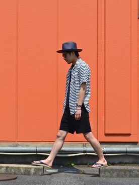 「S/DOUBLE （エスダブル）のアイテム」を使った、DOGDAYSさん（メンズ・170cm）の春コーディネート