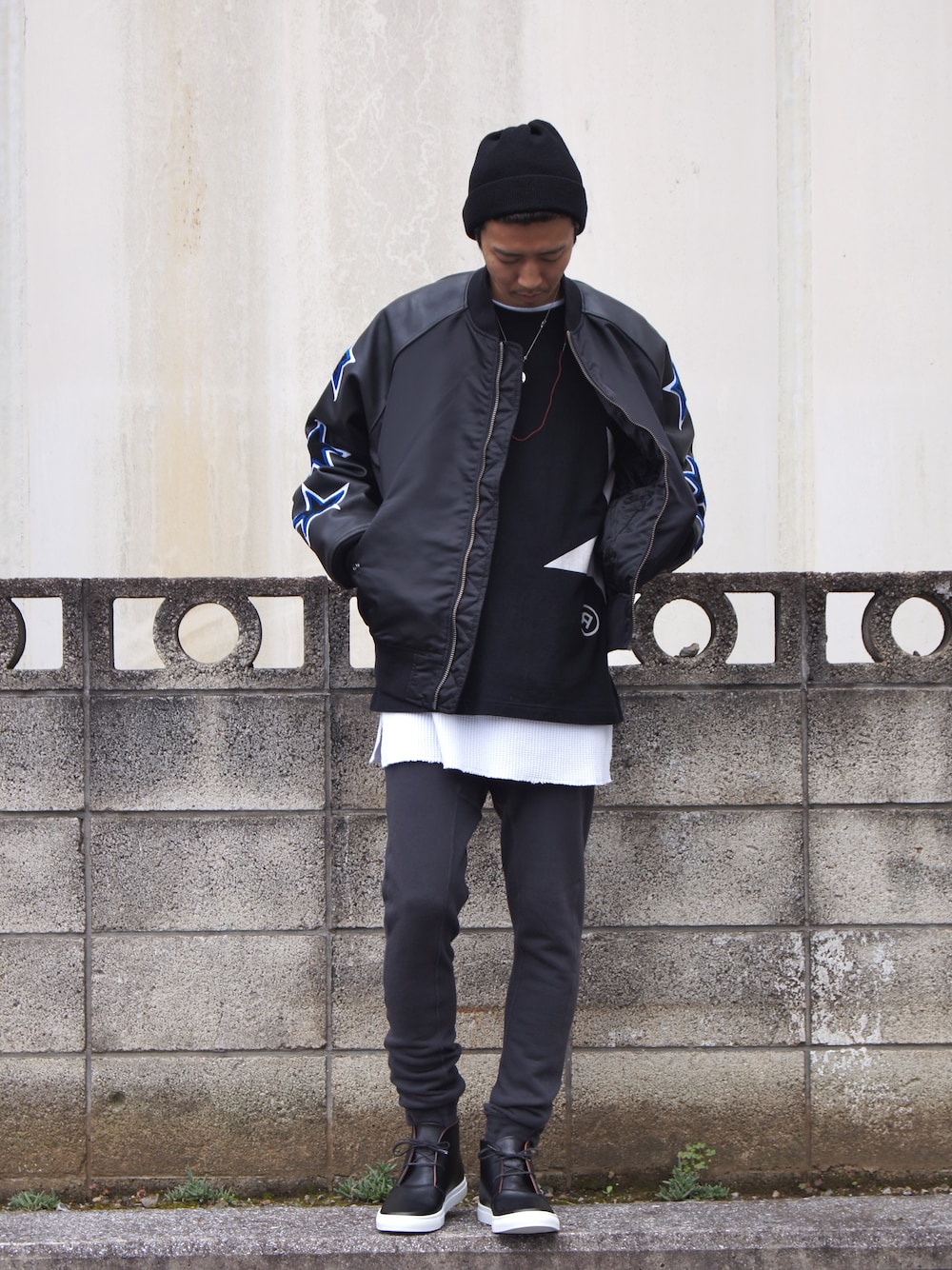 eYe JUNYA WATANABE MAN スウェット スタジャン WO-J910-100-1-1_grande.jpg?v=