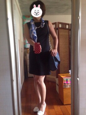 「IMAGE（イマージュ）のアイテム（シューズ）」を使った、Jemさん（レディース・156cm）の夏コーディネート