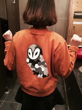 「yellow」｜Hi sueさん（レディース・162cm）の冬コーディネート