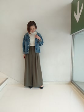 Emilyさん（レディース・162cm）の冬コーディネート