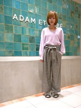 Emilyさん（レディース・162cm）の秋コーディネート