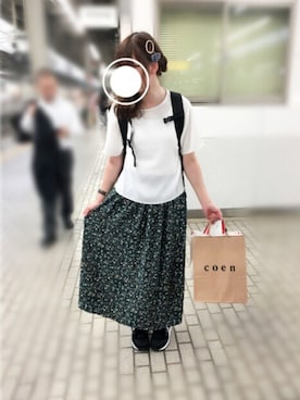「aiko」｜「アイテム（アナログ腕時計）」を使った、n i n aさん（レディース・160cm）の夏コーディネート
